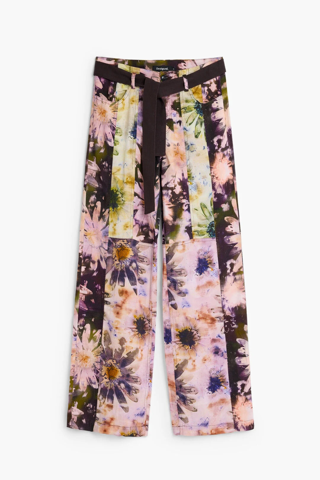 Desigual Floral Tie-Dye printed Trousers