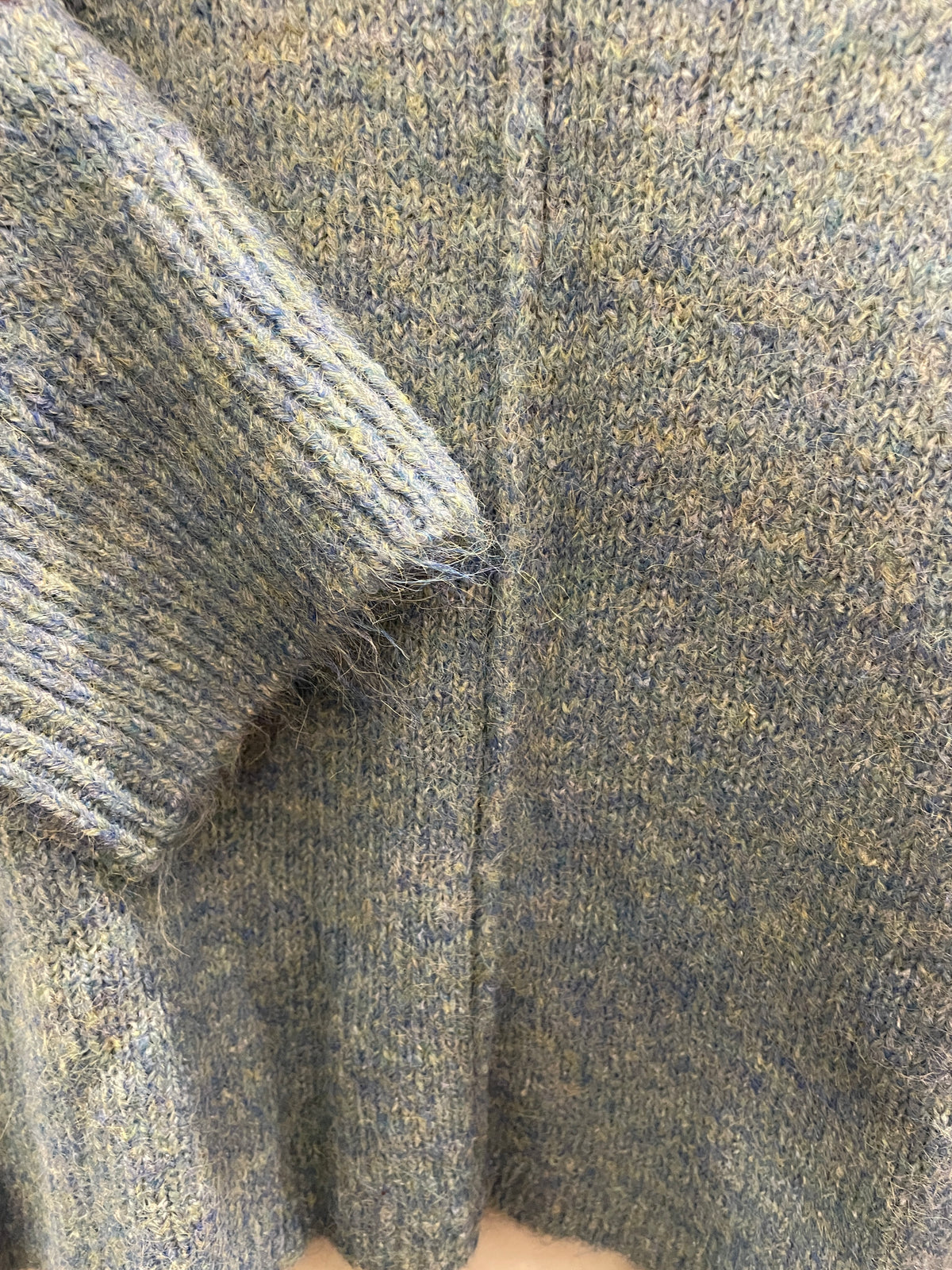 Nomads Duck Egg Blue Cropped Jumper
