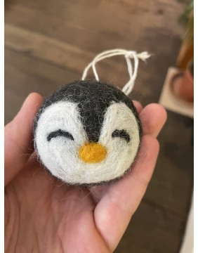 Felt Fairtrade Penguin Bauble