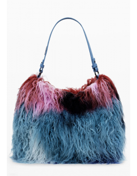 Desigual X Lacroix Faux Fur Bag