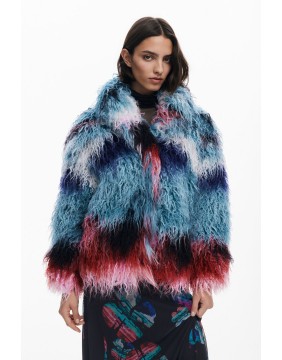 Desigual X Lacroix Faux Fur...
