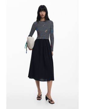 Desigual Hibrida Striped...