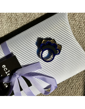 Rosa Pietsch ZigZag Ring