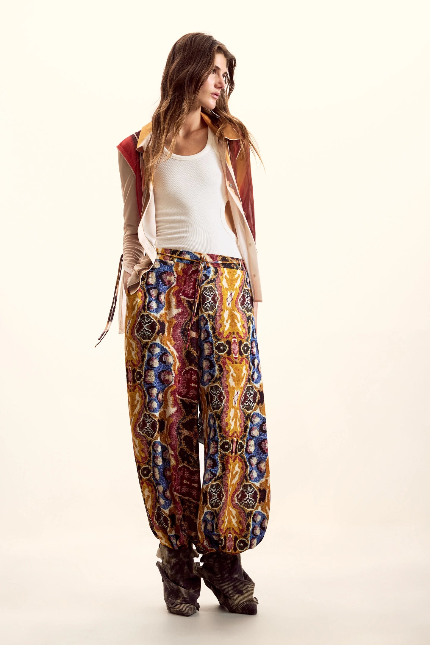 Desigual X Lacroix Palazzo Trousers