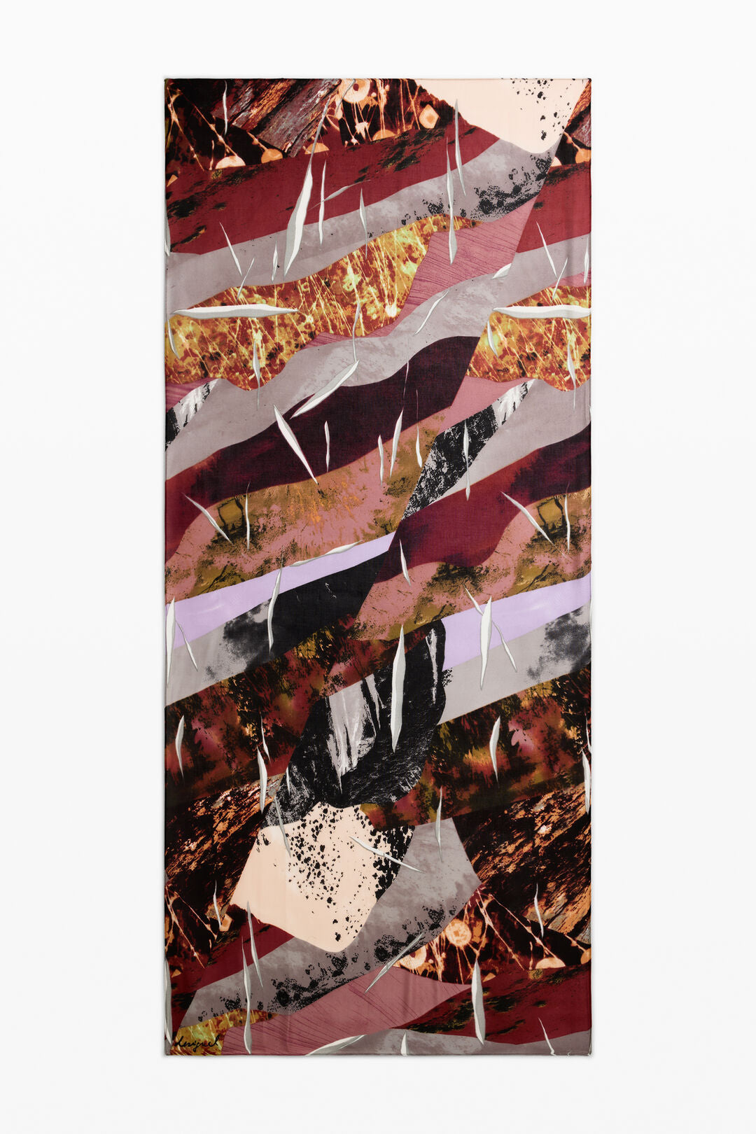 Desigual 'Tutti Fruit' Patterned Scarf
