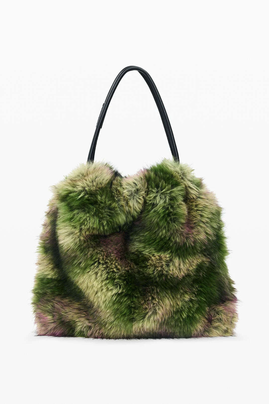 Desigual X Lacroix camouflage Faux Fur Bag
