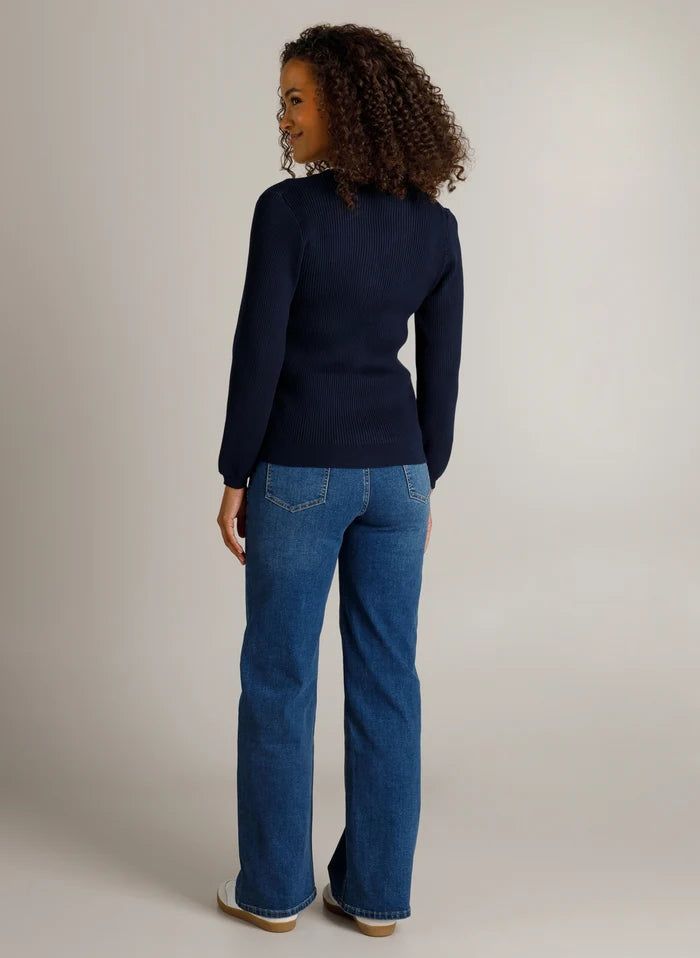 Ivy Beau Hayley Navy Cardigan