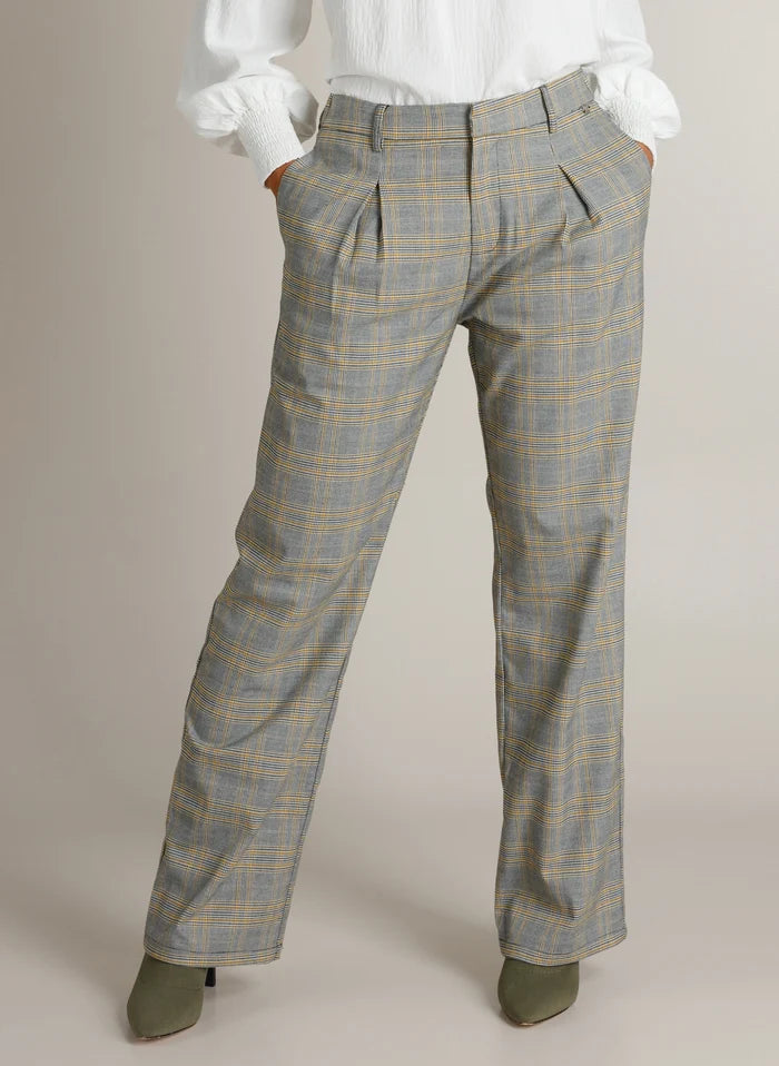Ivy Beau Helen Plaid Trousers