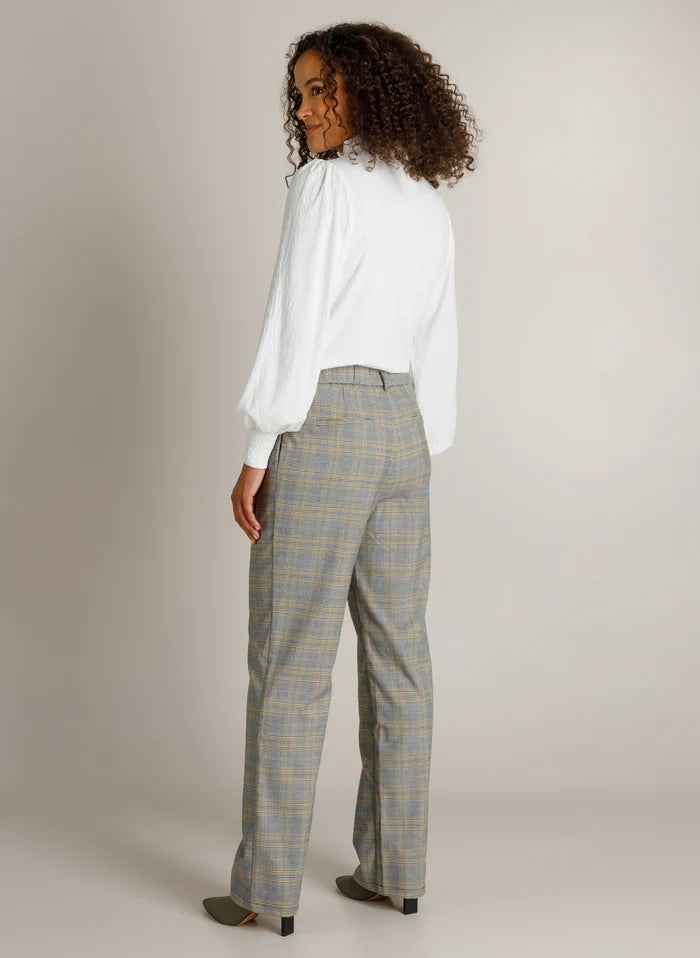 Ivy Beau Helen Plaid Trousers