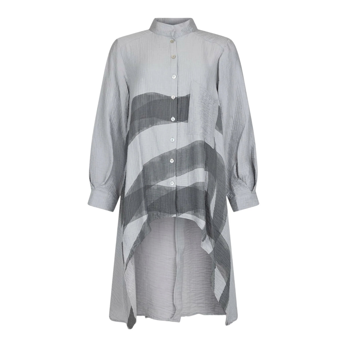 Noen Grey High/Low Shirt