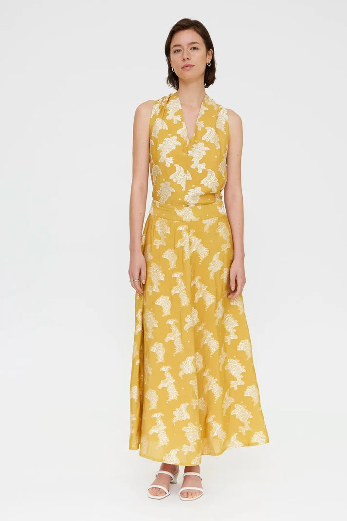 Compania Fantastică Jacquard Yellow Top