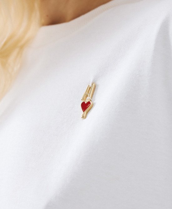 Access White Cotton T'shirt