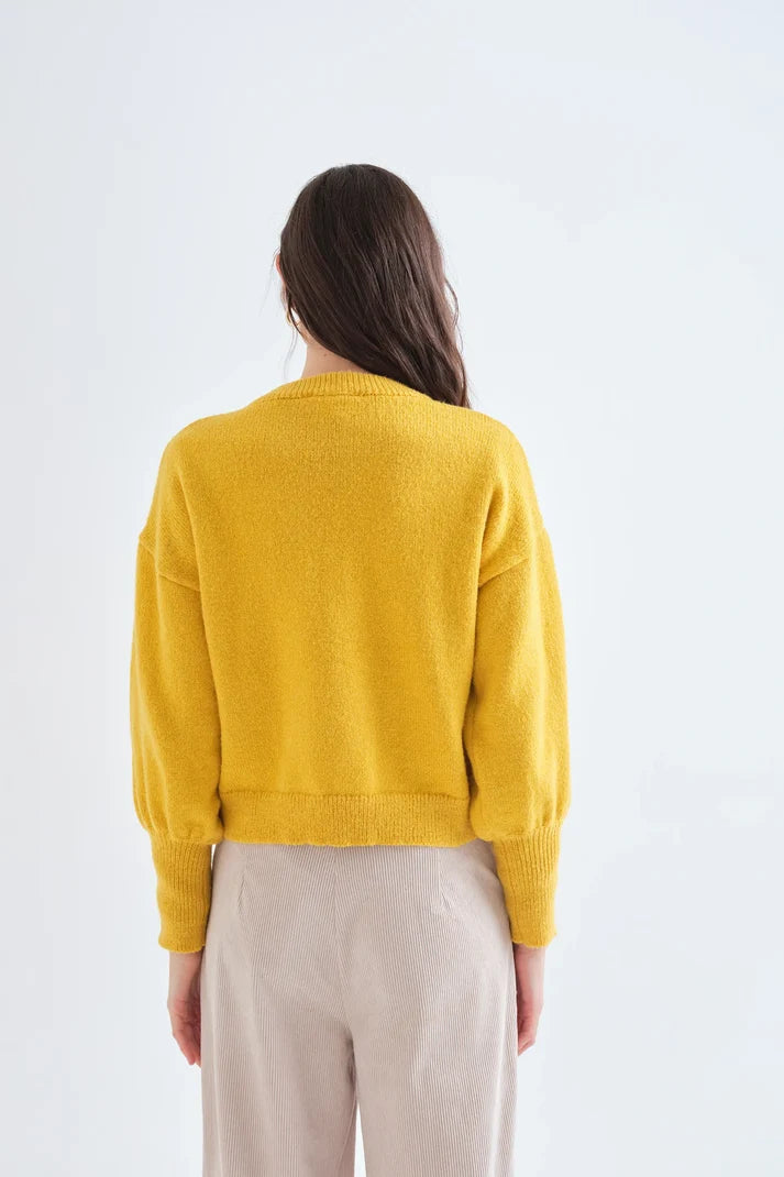 Compania Fantastică Mustard Yellow Jumper
