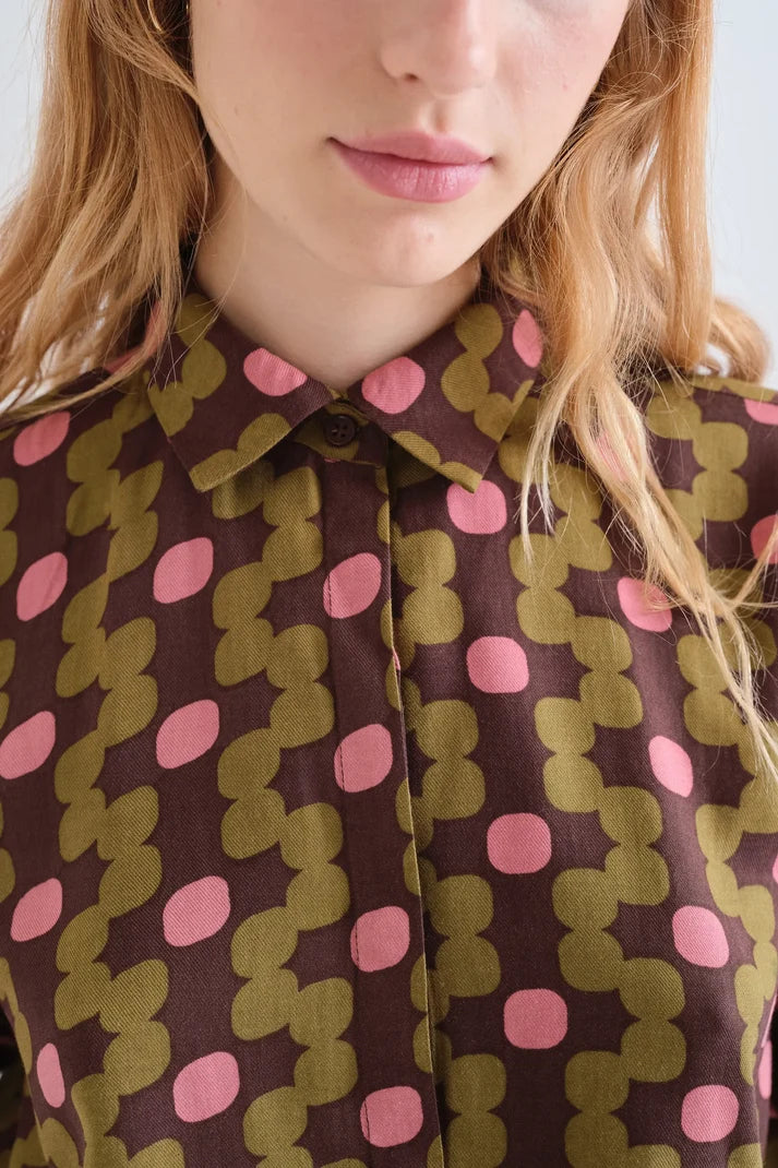 Compania Fantastic Geometric 'Spotty' Shirt