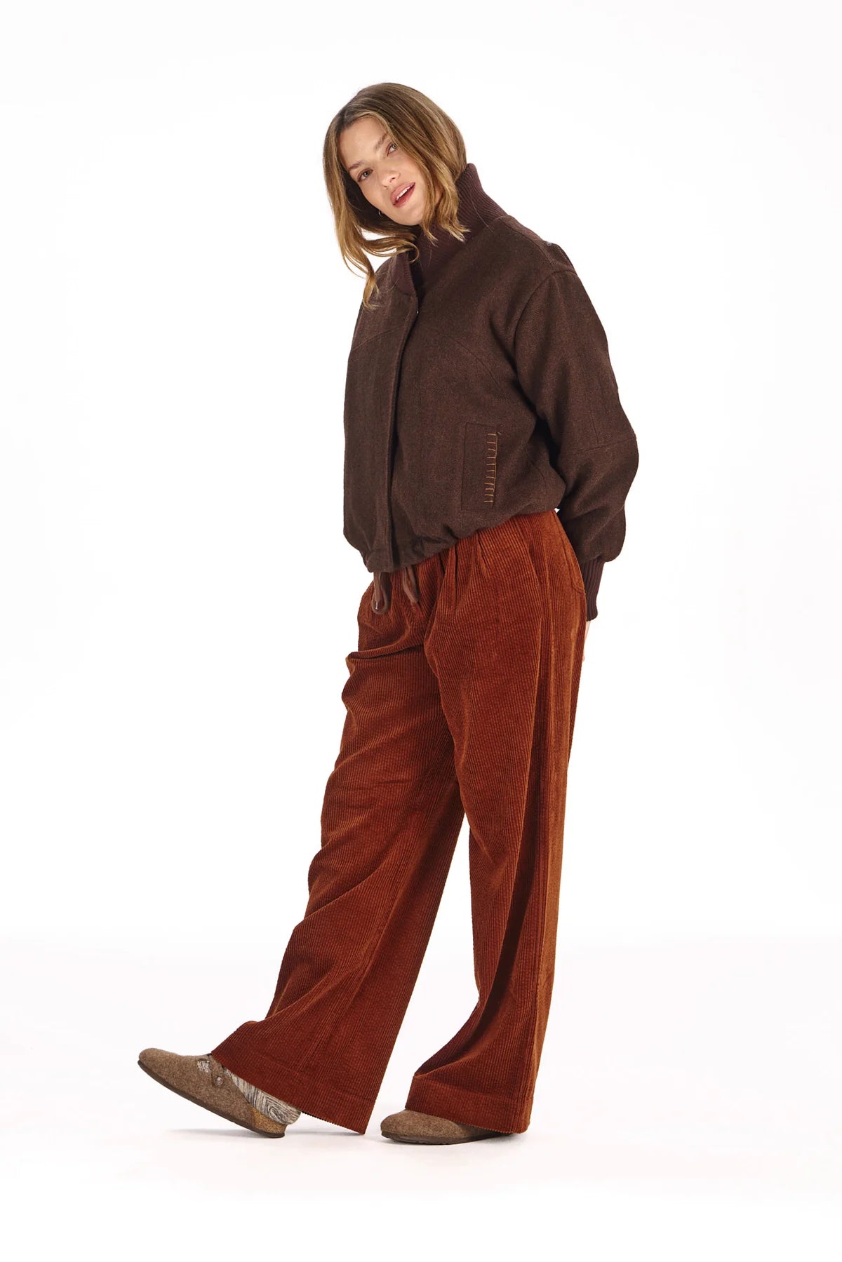 Komodo Anouck Chocolate Brown Jacket