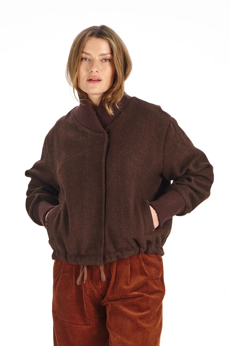 Komodo Anouck Chocolate Brown Jacket