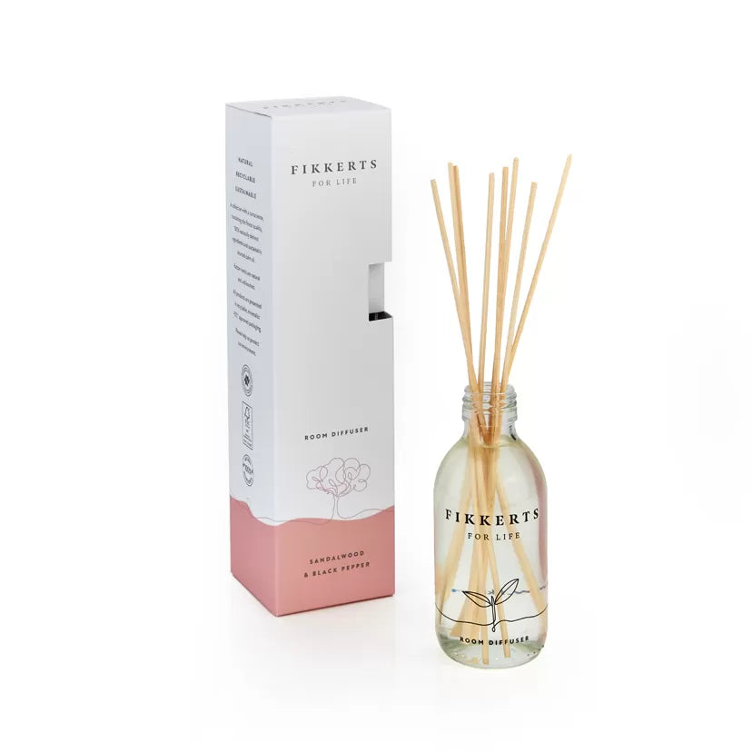 Fikkerts For Life Sandalwood & Black Pepper Room Diffuser