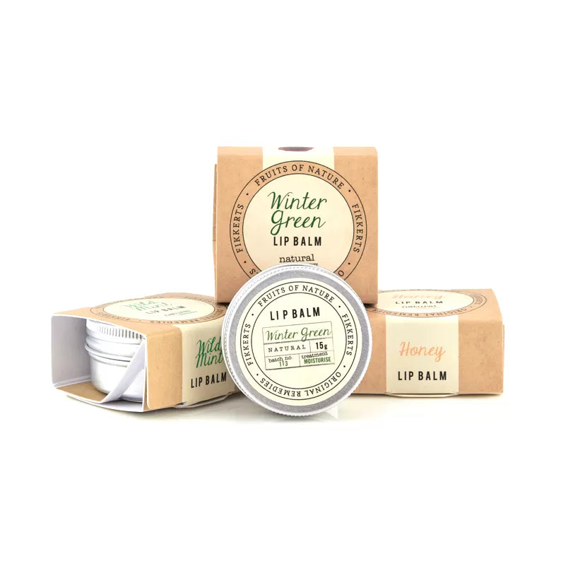Fikkerts Winter Green Lip Balm