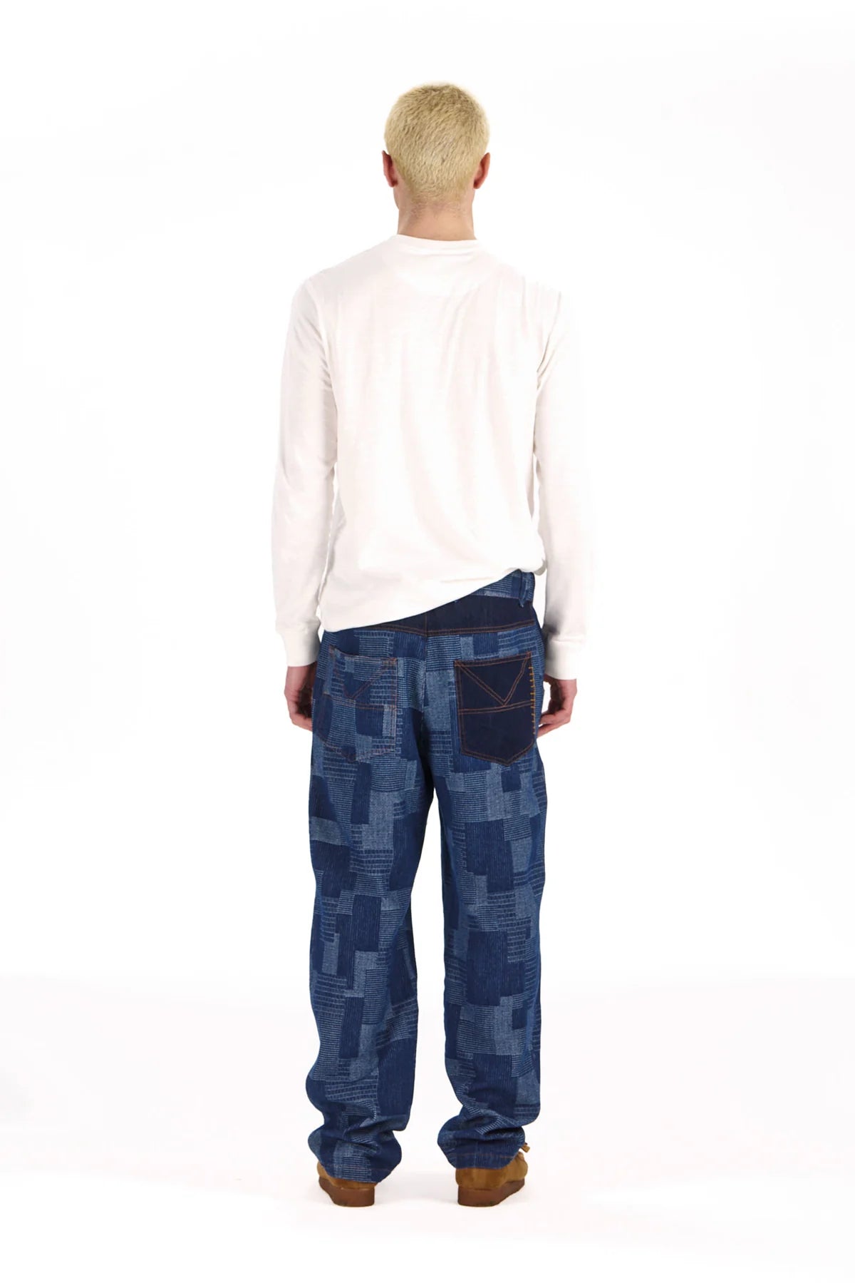 Komodo Makulu Blue Patch Denim Trouser