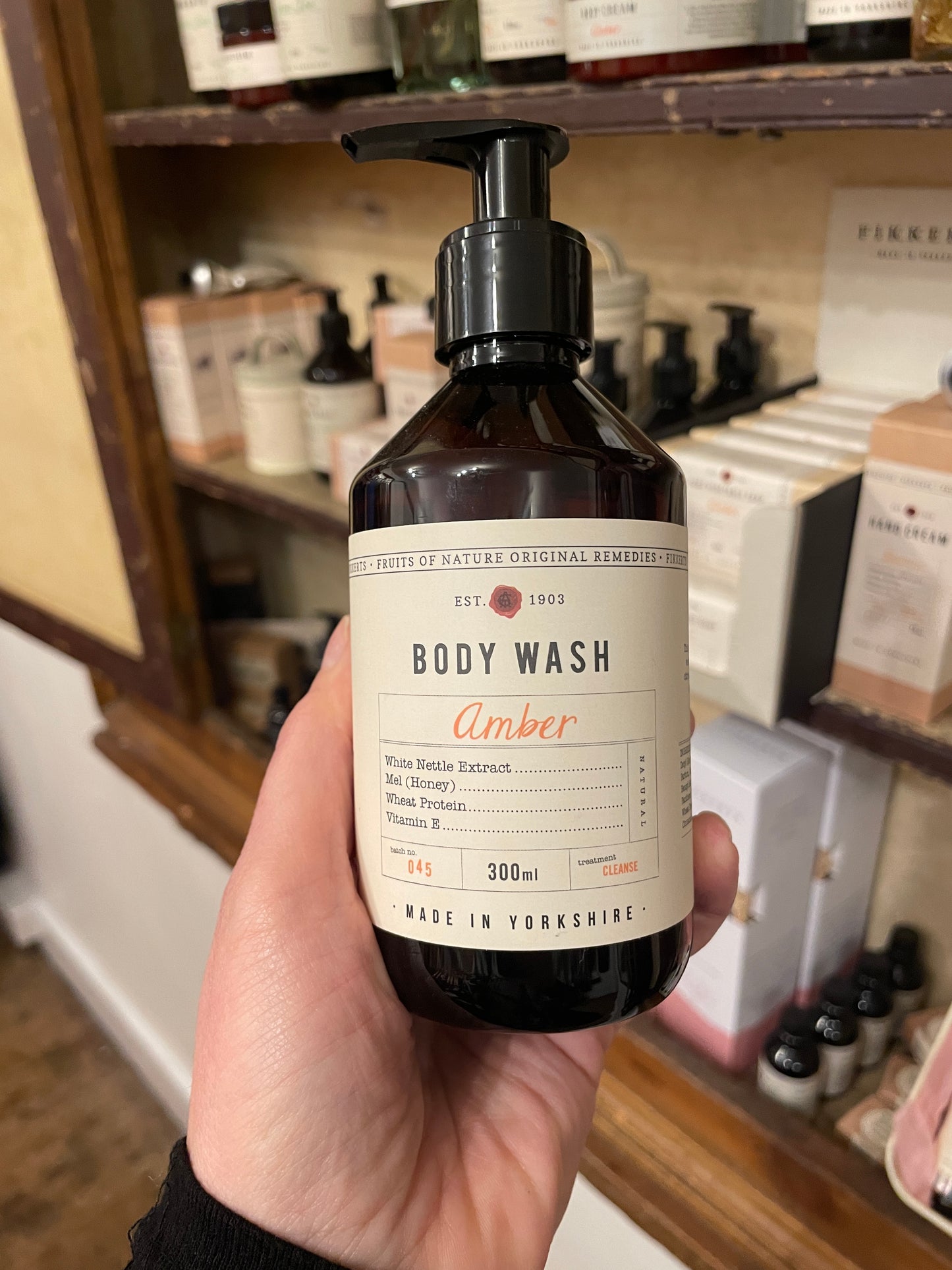 Fikkerts Amber Body Wash