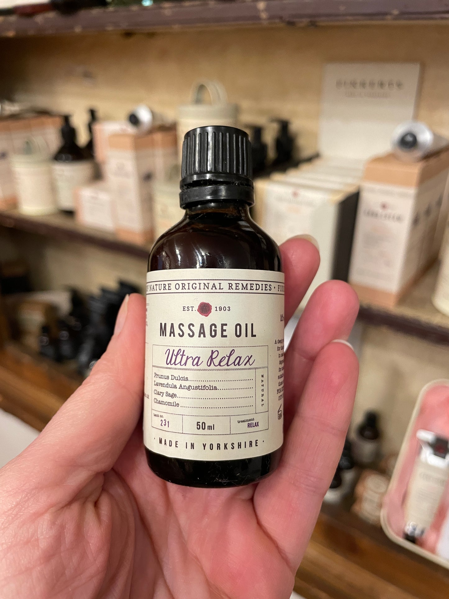 Fikkerts Ultra Relax Massage Oil