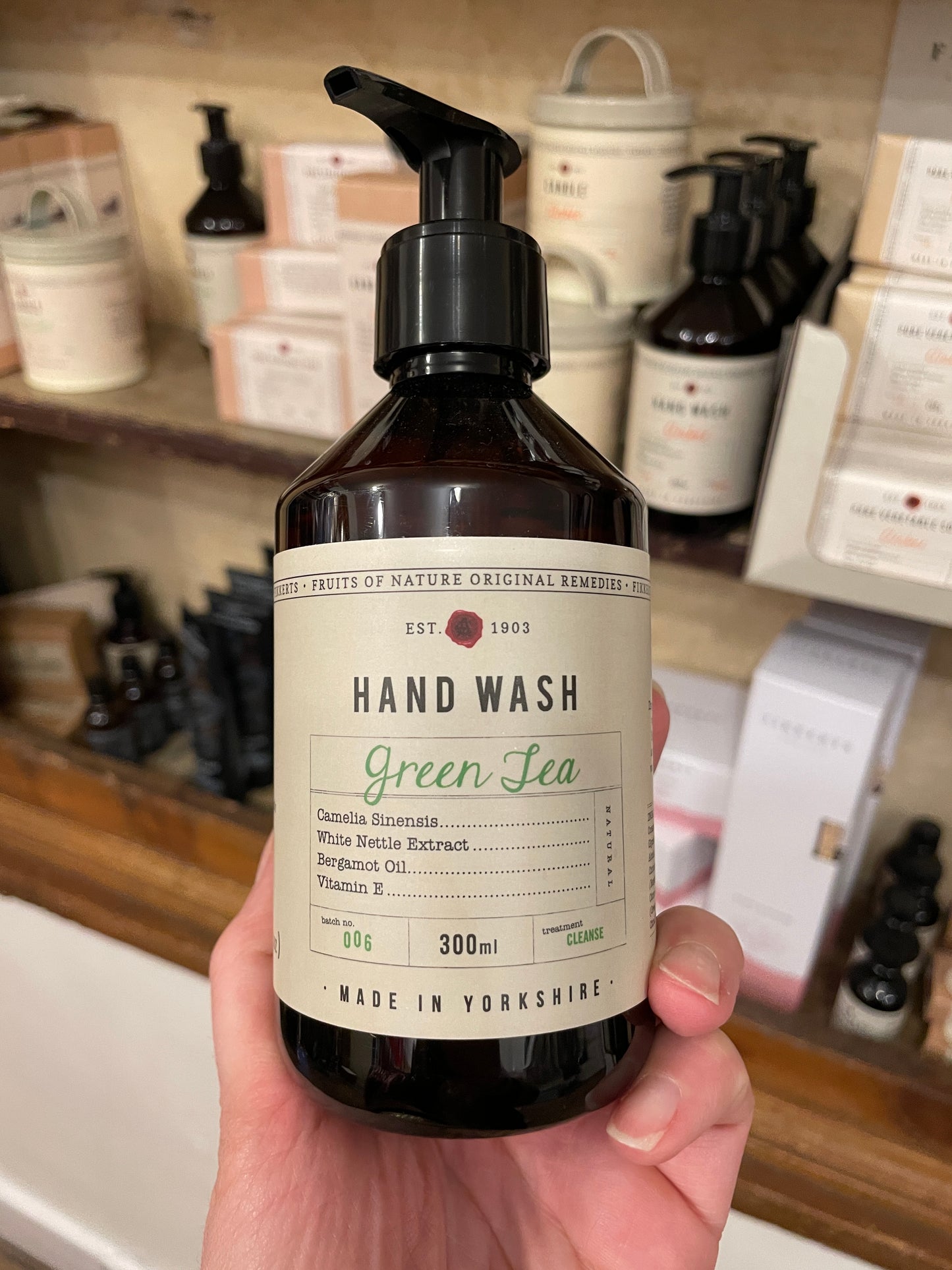 Fikkerts Green Tea Hand Wash