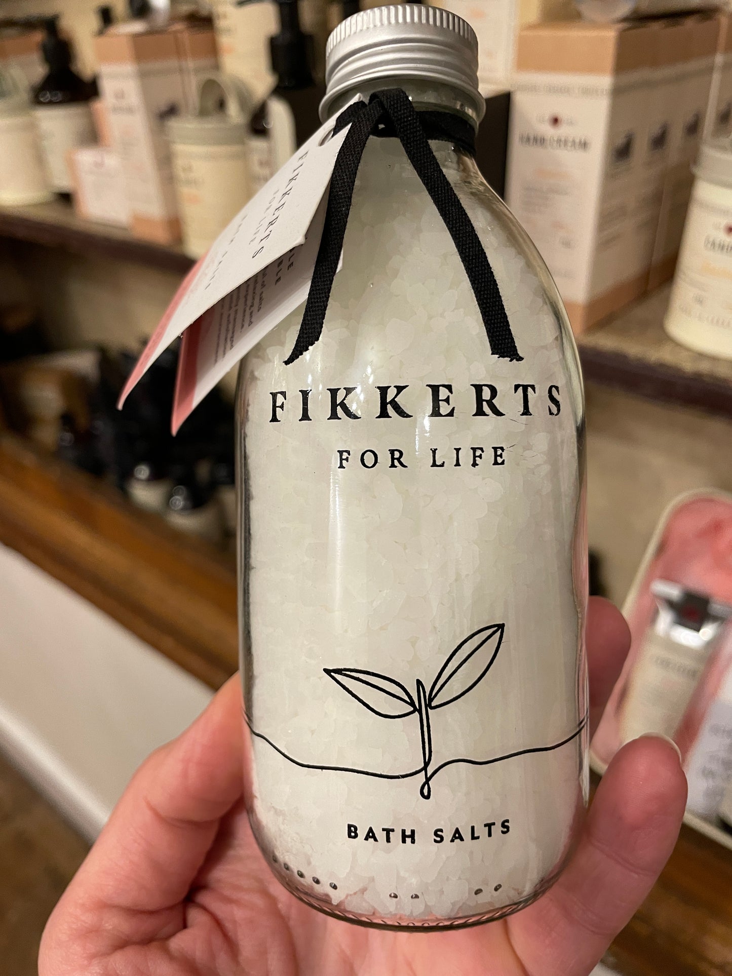 Fikkerts For Life Sandalwood & Black Pepper Bath Salts