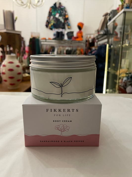 Fikkerts For Life Sandalwood & Black Pepper Body Cream
