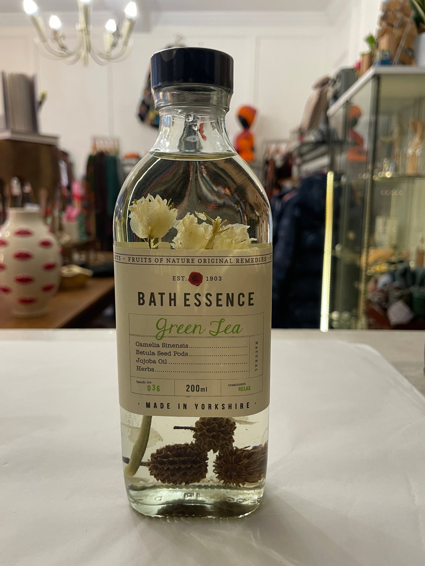 Fikkerts Green Tea Bath Essence