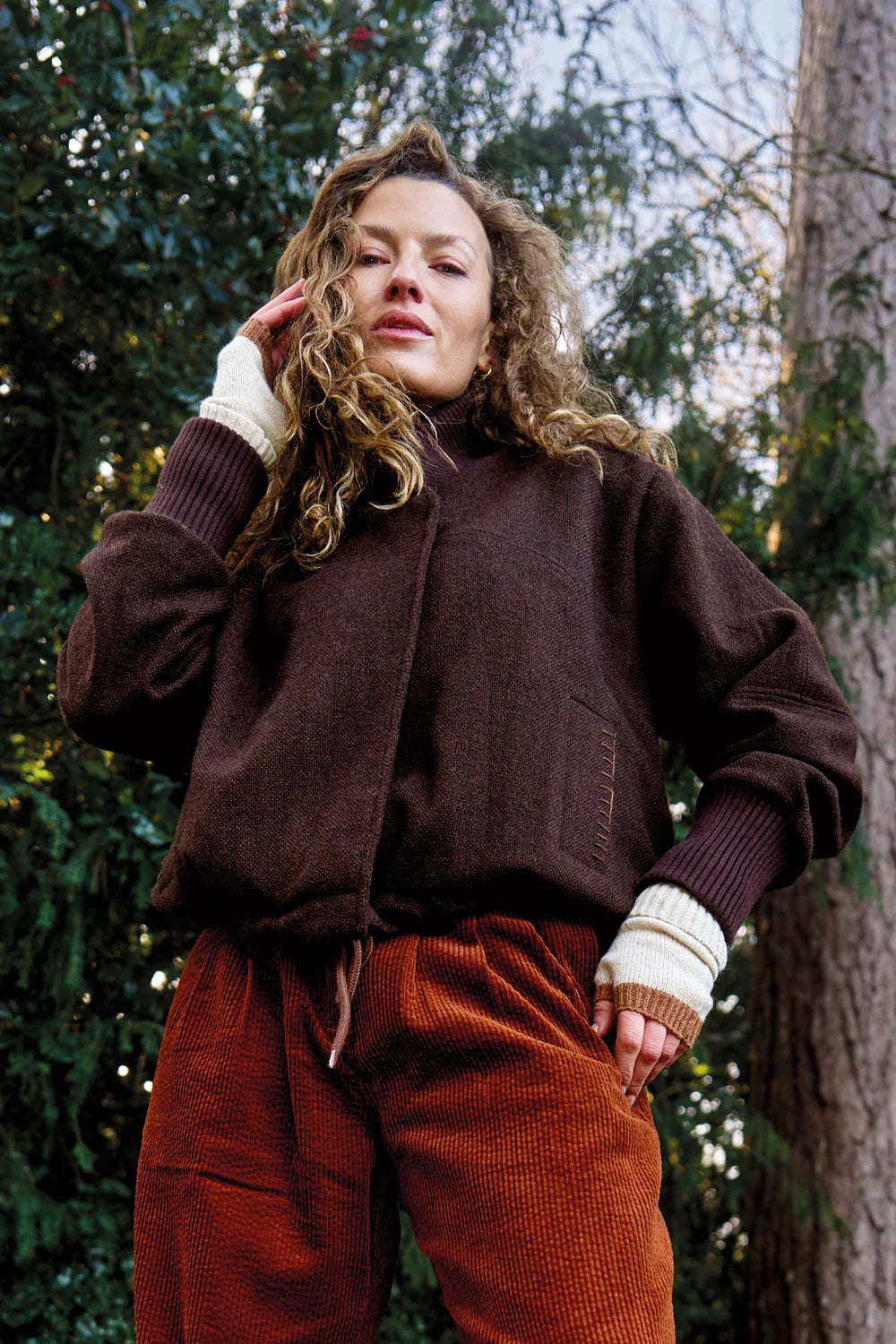 Komodo Anouck Chocolate Brown Jacket