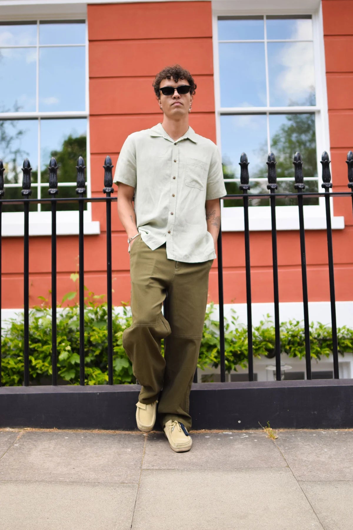 Komodo Pistachio Green Loyle Short Sleeve Shirt