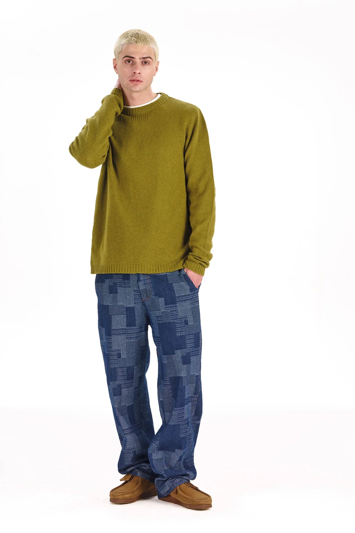 Komodo Makulu Blue Patch Denim Trouser