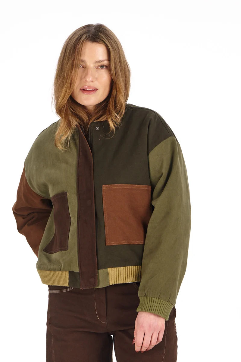 Komodo Miki Cotton Patch Bomber Jackert