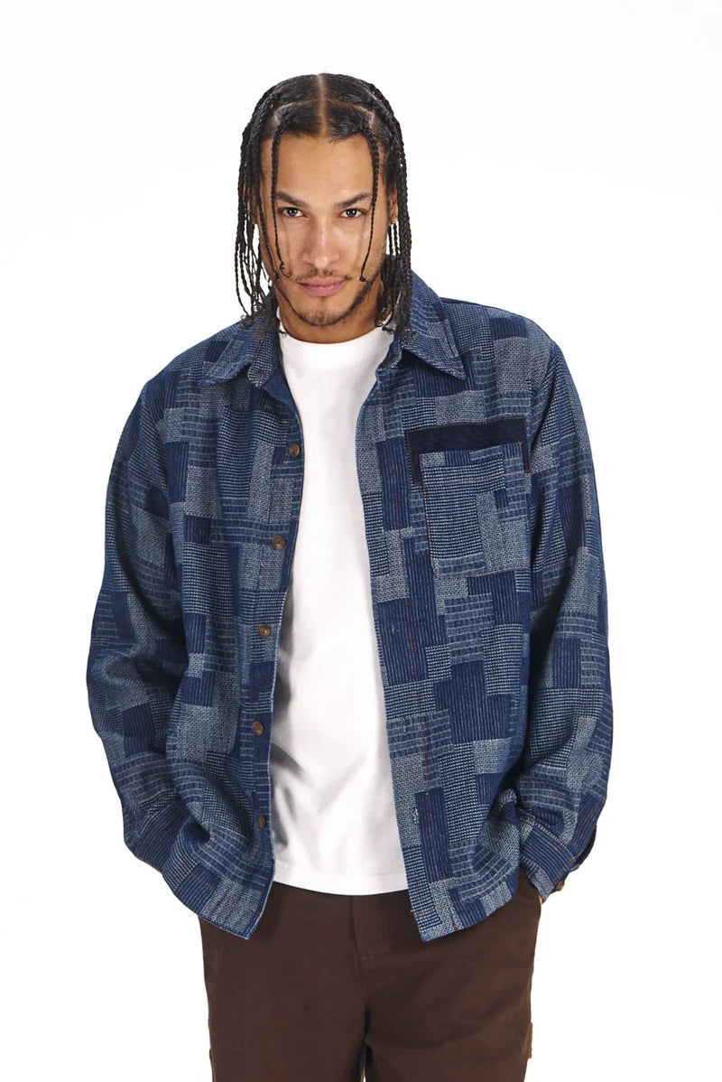 Komodo Paddy Patch Denim Shirt