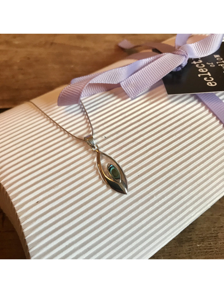 Abalone Arrowhead Necklace