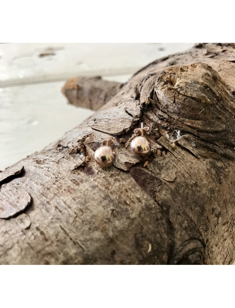 Body Bangle Small Rose Gold Studs