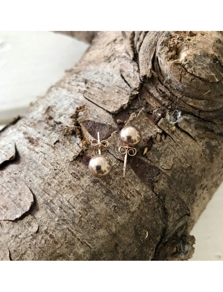 Body Bangle Small Rose Gold Studs
