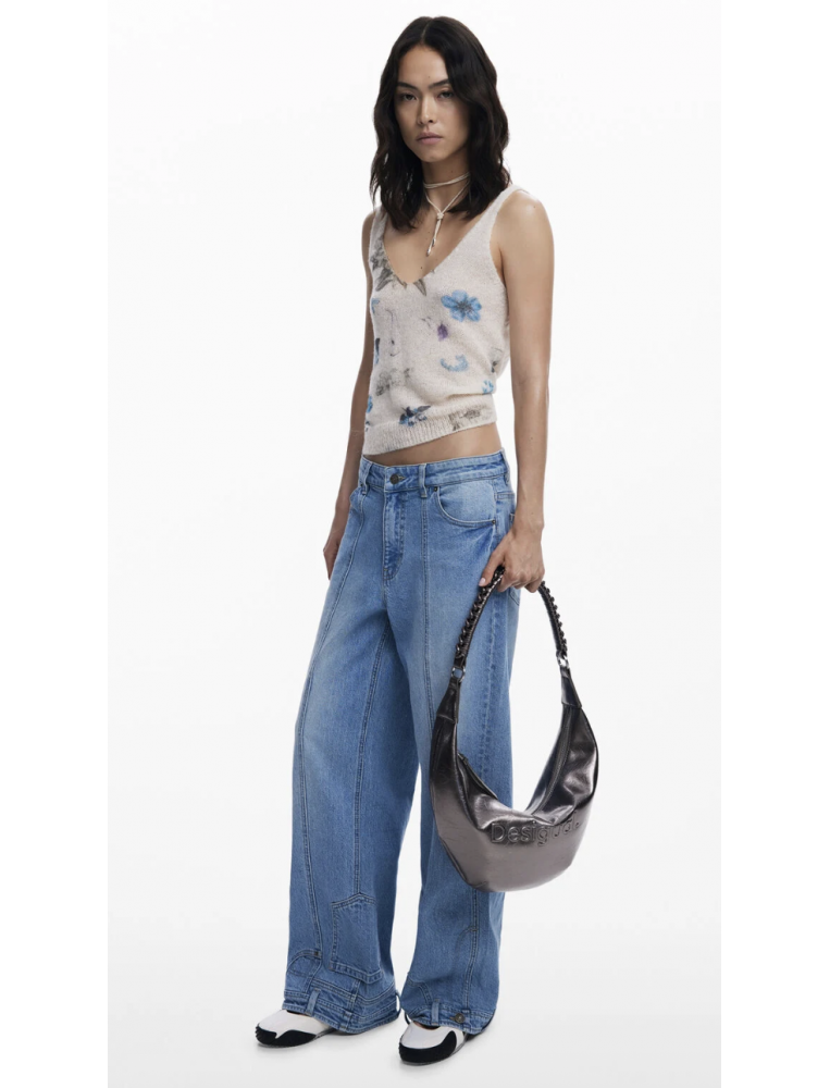 Desigual Metallic Moon Bag
