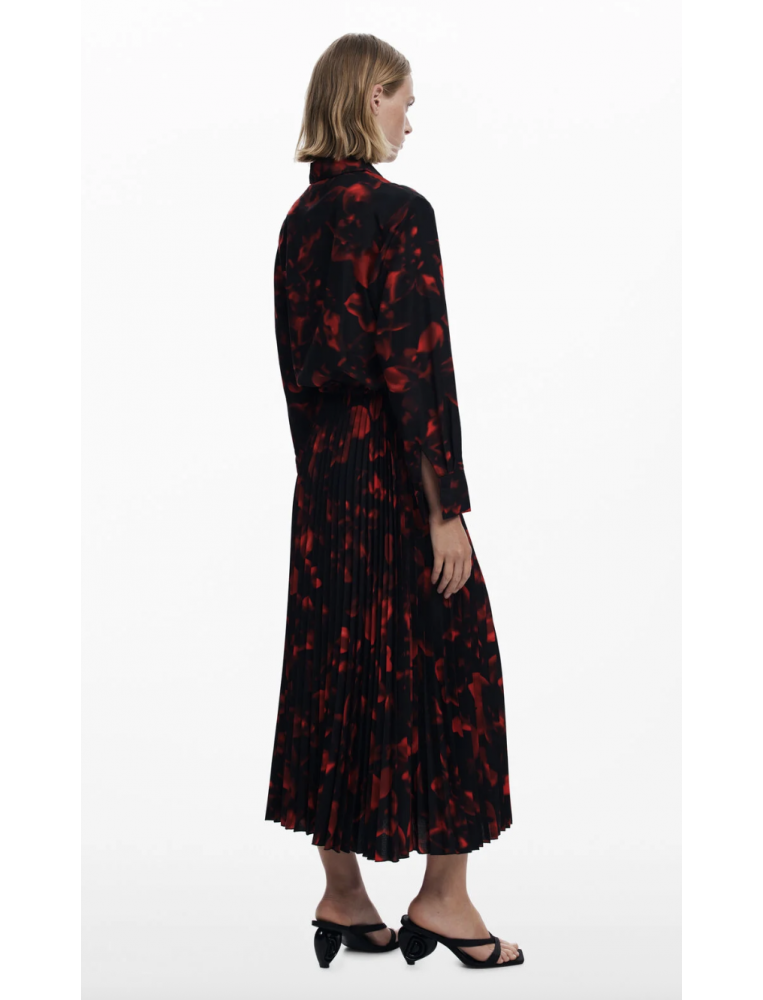 Desigual Plisado Pleated Dress