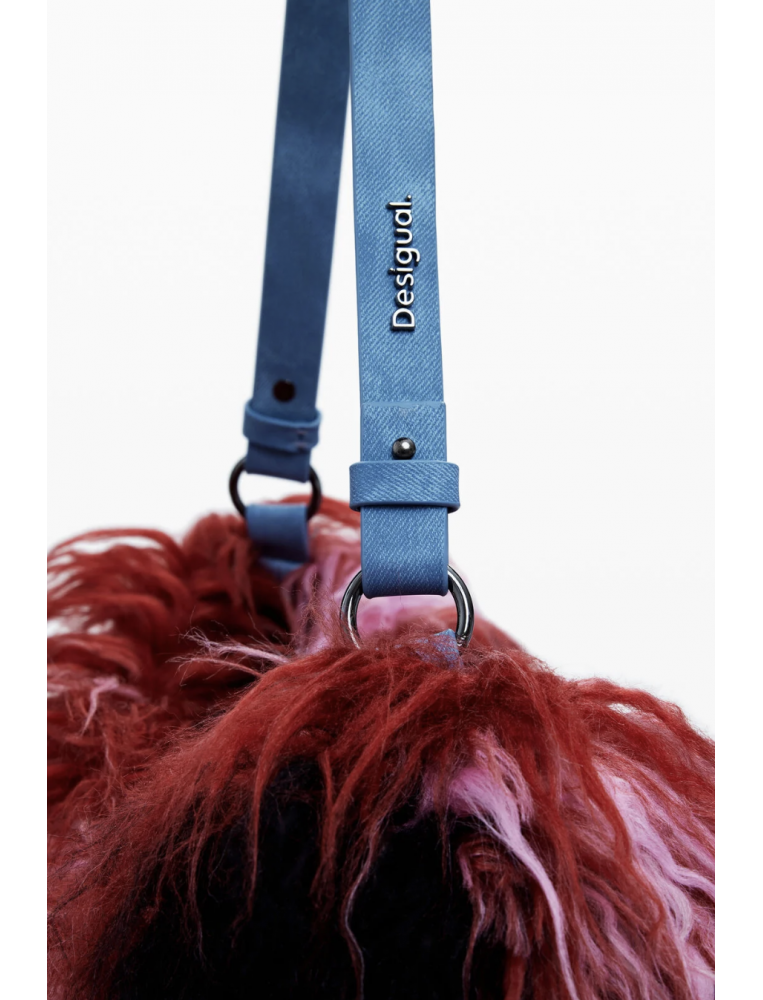 Desigual X Lacroix Faux Fur Bag