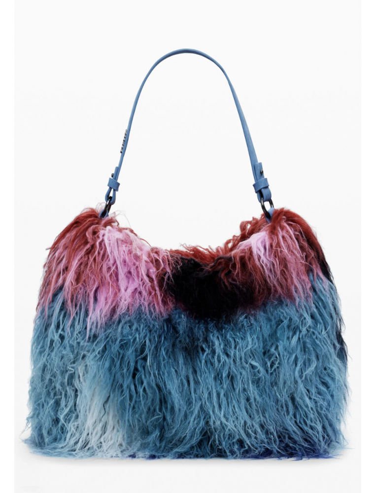 Desigual X Lacroix Faux Fur Bag