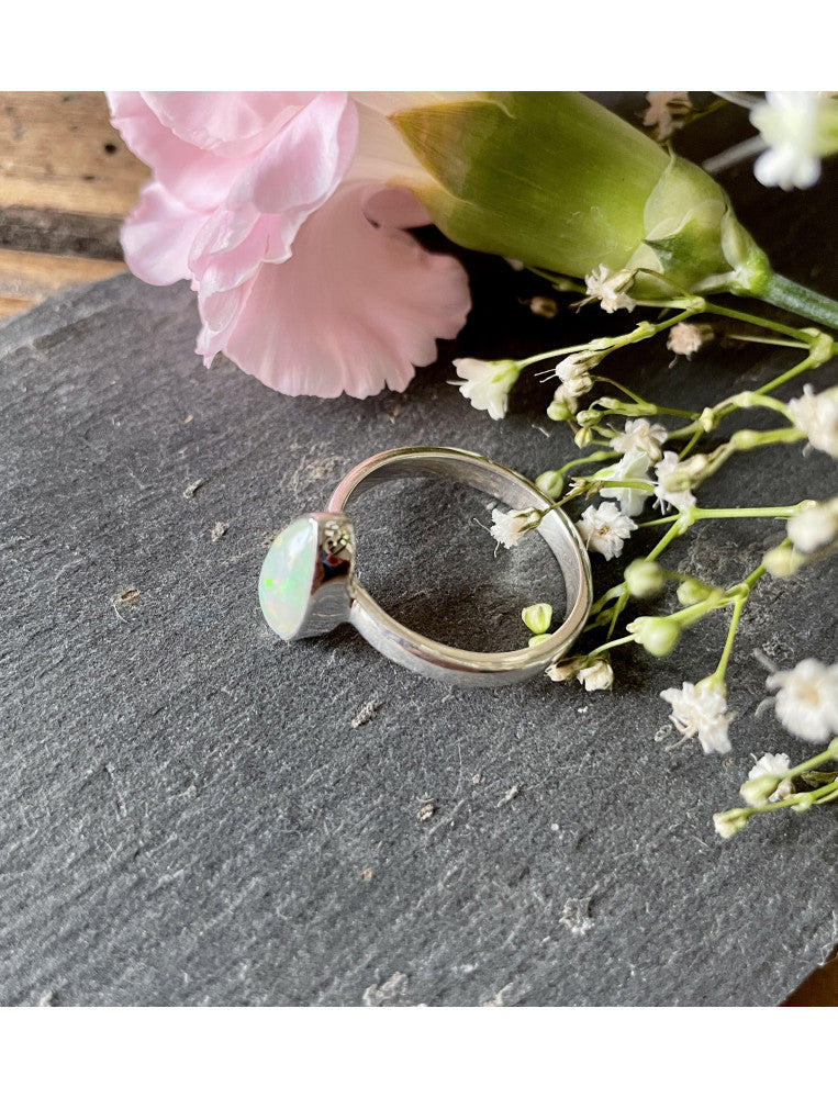 Ethiopian Opal Ring