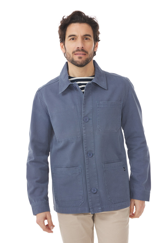 Mousqueton Hizilig Blue/Grey Jacket