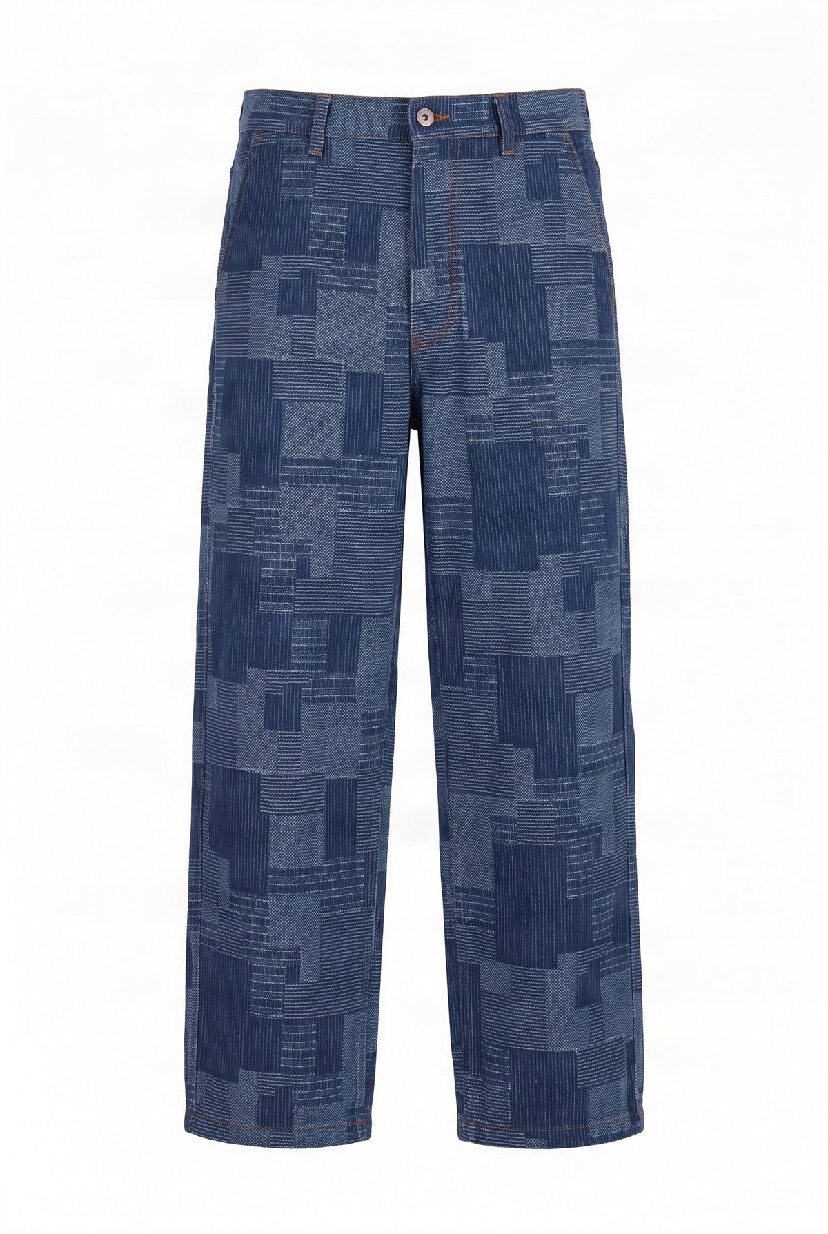 Komodo Makulu Blue Patch Denim Trouser