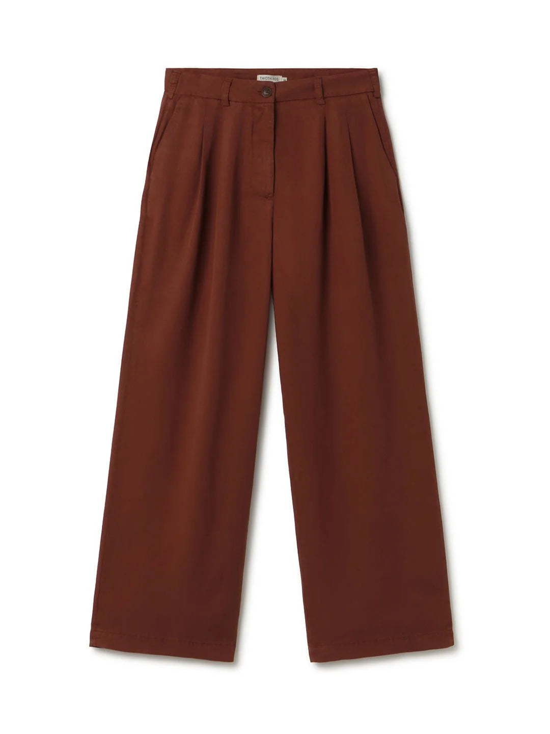 Two Thirds Mesquida Wine Red Trousers