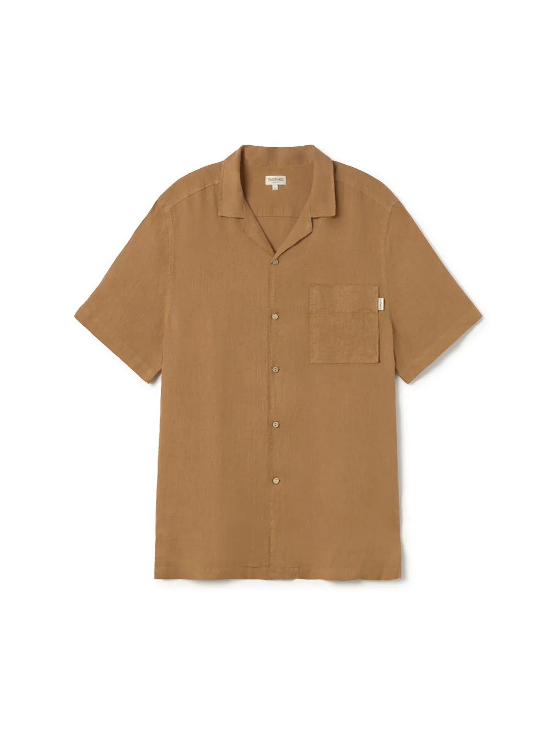 two Thirds Olorua Adobe Linen Shirt