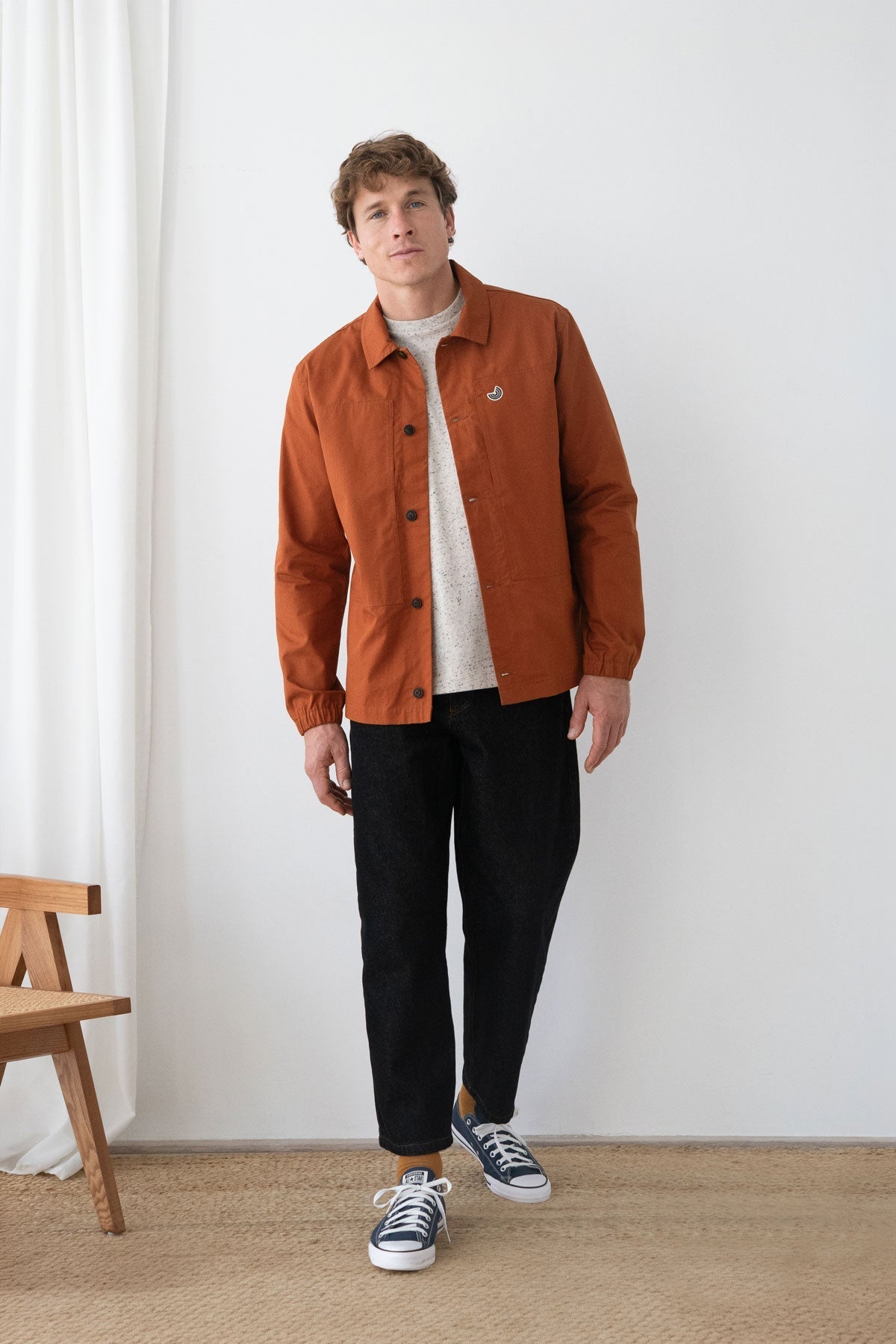 Two Thirds Pollock Umber Orange Jacket