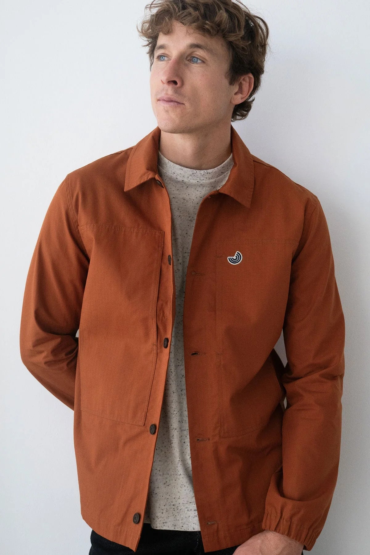 Two Thirds Pollock Umber Orange Jacket