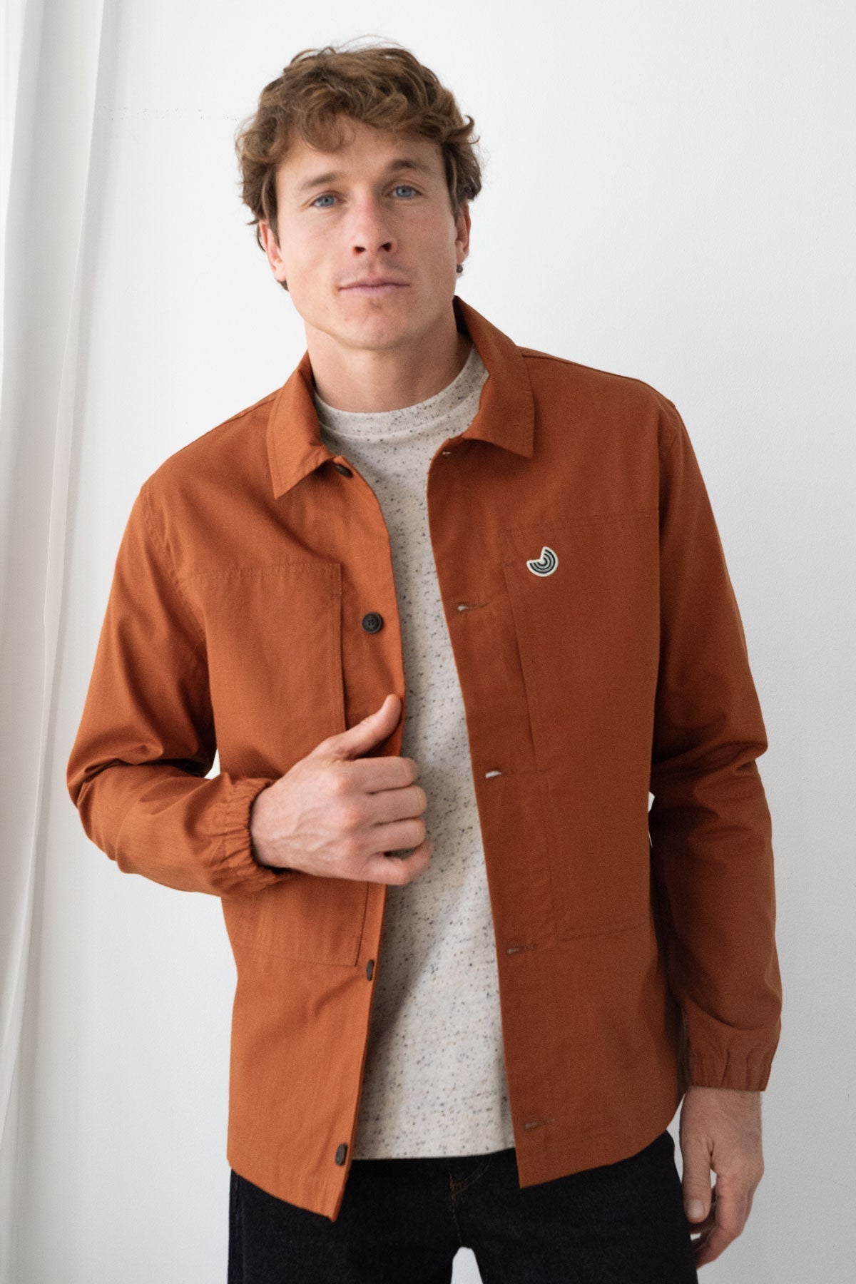 Two Thirds Pollock Umber Orange Jacket