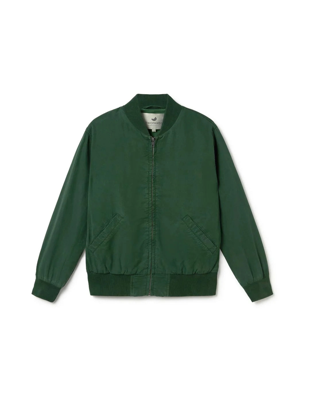 Two Thirds Vulcano Green Bomber Jacket